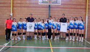 Rafa Pascual y Juanjo Salvador, entrenadores “por un día” de promesas del voleibol