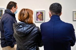 Pepa Rueda expone su obra de contrastes en el Museo de Arte de Almería