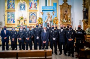 Felicitación en Roquetas a la Policía Local y Protección Civil en el día de los Ángeles Custodios