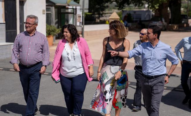 Diputación mejorará la Placeta y la calle Granada de Santa Cruz de Marchena