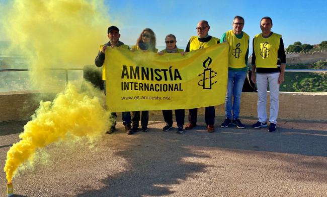 Una luz por los Derechos Humanos desde el Cerro de San Cristóbal