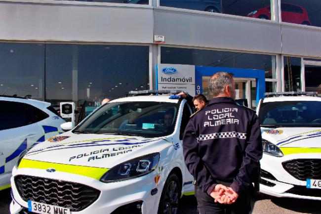 Estos son los nuevos vehículos de la Policía Local de Almería