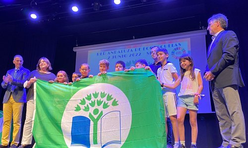 34 centros reciben la Bandera Verde por su compromiso con la educación ambiental