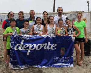 El Circuito Provincial de Tenis Playa arranca este domingo en Vera