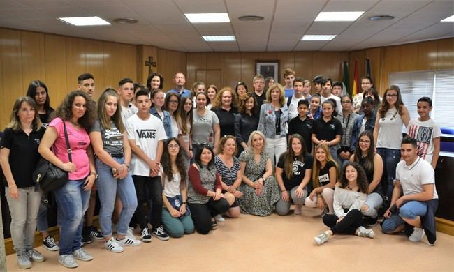 Intercambio de alumnos de Francia, Portugal y Grecia con el IES Algazul para prevenir conductas de riesgo en jóvenes