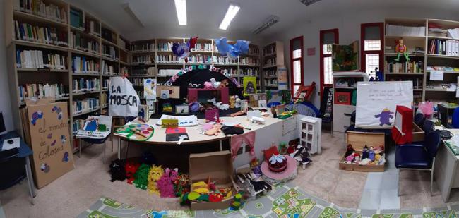 La Exposición Libros Y Cuentos Infantiles acaba en La Biblioteca Municipal 'Carmen De Burgos', De La Gangosa