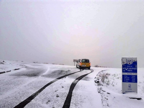 Diputación reactiva el Plan de Vialidad Invernal para retirar la nieve en las carreteras de montaña