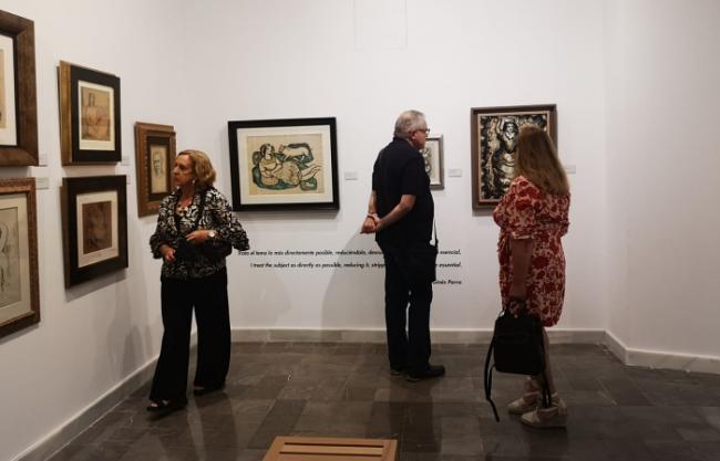 El Doña Pakyta acoge la exposición dedicada al artista Ginés Parra