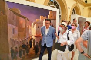 El pintor internacional Clemente Gérez expone en Diputación lo mejor de su obra