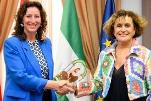 María del Mar Vázquez renueva la colaboración con el Teléfono de la Esperanza