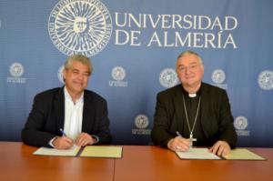 La UAL y la Diócesis de Almería firman un convenio genérico