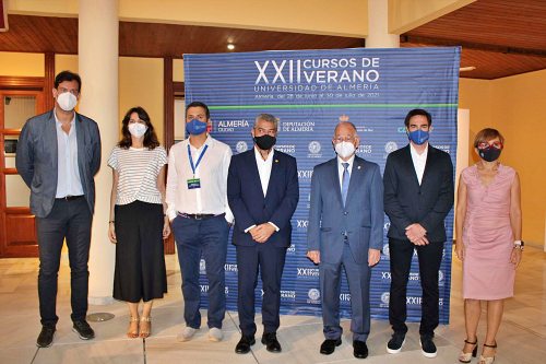 Inaugurados los XXII Cursos de Verano de la Universidad de Almería en la sede de Roquetas de Mar