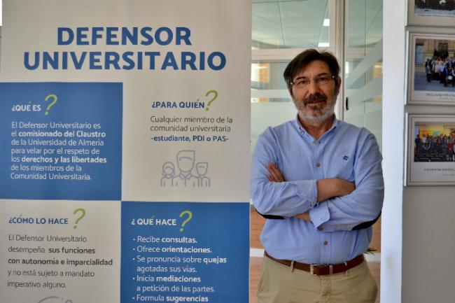 Bernardo Claros, nuevo Defensor Universitario de la UAL