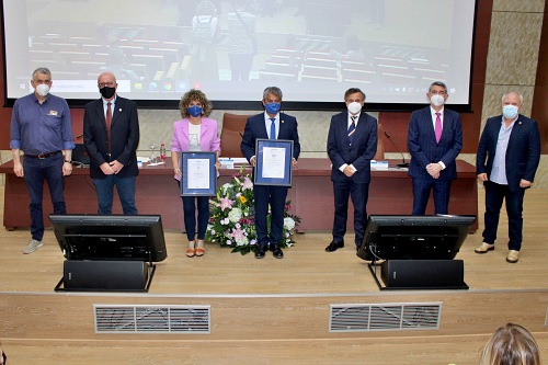 La UAL recibe el certificado AENOR frente al COVID-19