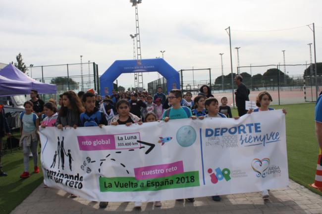 La UAL recibe a casi mil escolares en el marco de ‘Caminando por un reto’