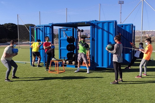 UAL Deportes abre el primer cubofit en Navidad