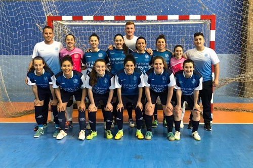 Históricas medallas para UAL Deportes en fútbol sala femenino y pádel