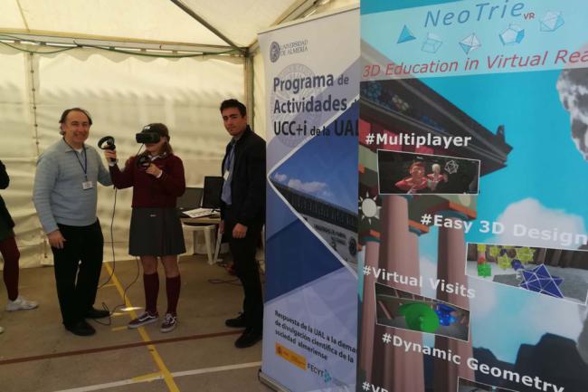 Investigadores de la UAL participan en la Feria Aula-Empresas 2019 en La Salle