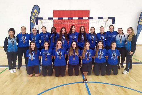 Balonmano femenino de UAL Deportes ya es ‘habitual’ del podio nacional universitario