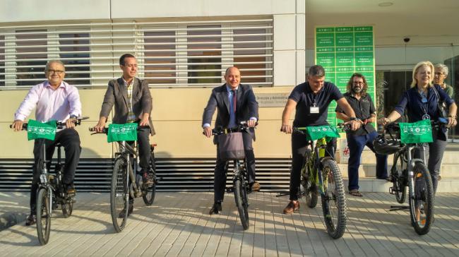 La Junta promueve el uso de la bicicleta entre los trabajadores del Torrecárdenas