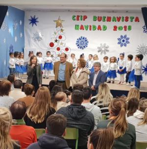 Los escolares del CEIP Buenavista celebran la llegada de la Navidad