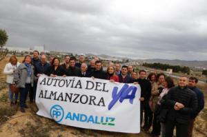 El PP critica los 30 años de retrasos en la Autovía del Almanzora