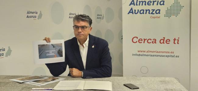 Almería Avanza quiere “recuperar el paseo y su vida comercial”