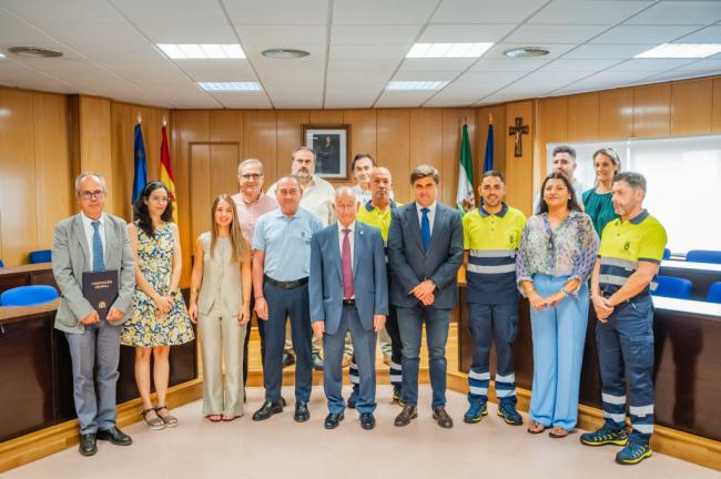 8 trabajadores toman posesión en el Ayuntamiento de Roquetas de Mar