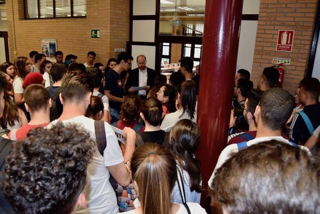 Normalidad el primer día de la PEvAU en la UAL pese al incremento de 400 estudiantes