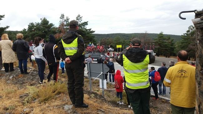 Dispositivo especial de prevención de incendios forestales durante la Vuelta Ciclista