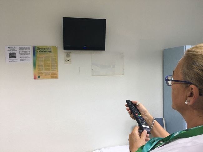 Ver la tele en los hospitales de Almería vuelve a ser gratis