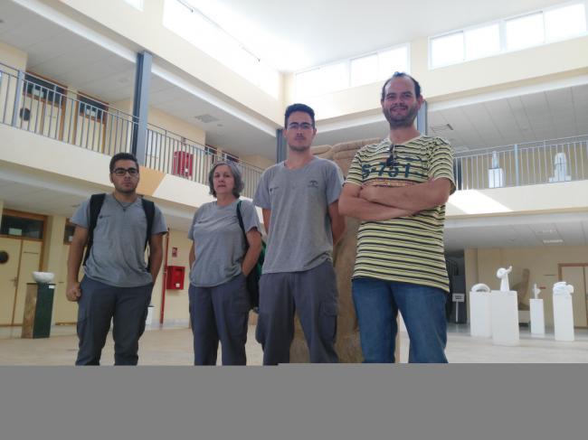 Comienzan las prácticas del curso de operaciones auxiliares en plantas de piedra de la Escuela del Mármol