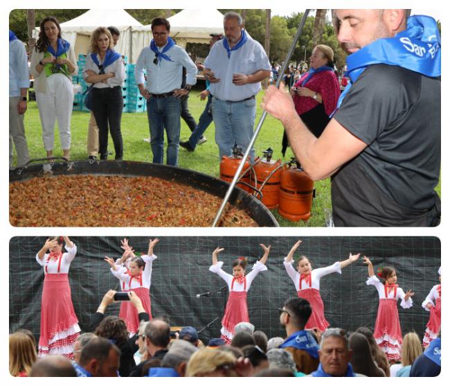 3.000 personas disfrutan de la fritá y habas con tocino en las Fiestas de San Marcos