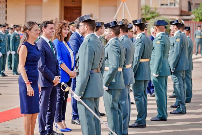 El presidente de Diputación felicita a la Guardia Civil en su festividad