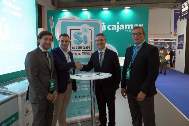 Cajamar y la Asociación Frozen España crearán el primer Observatorio Agroalimentario para los productos congelados