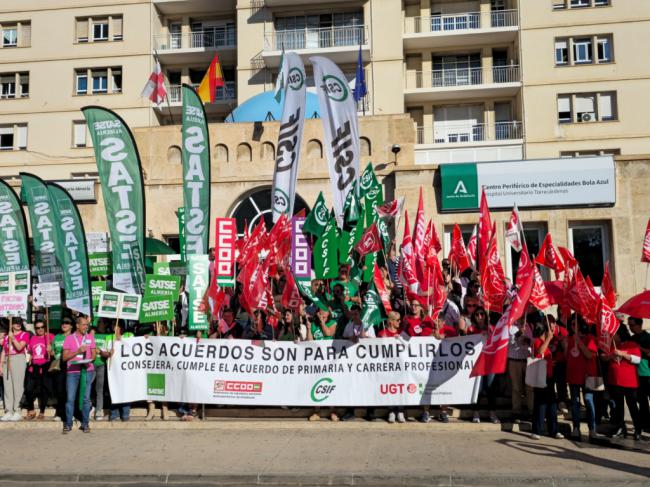 Sindicatos protestan por incumplimiento de acuerdos sanitarios