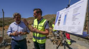 Diputación garantizará el agua en Lubrín y mejorará la accesibilidad en Antas