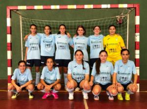 Poli Ejido CF, subcampeón de Almería de fútbol sala femenino cadete/infantil