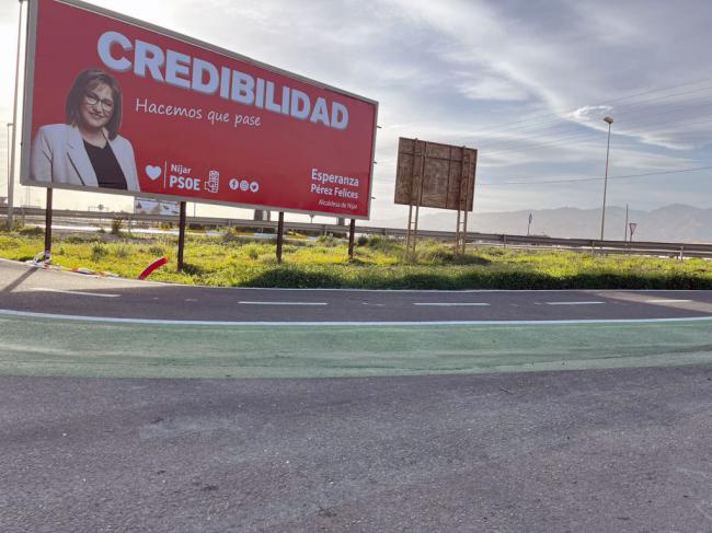 El PSOE de Níjar pone en valor la credibilidad de Esperanza Pérez