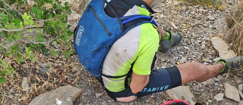 La Policía Local de Mojácar salva la vida a un ciclista perdido en Sierra Cabrera