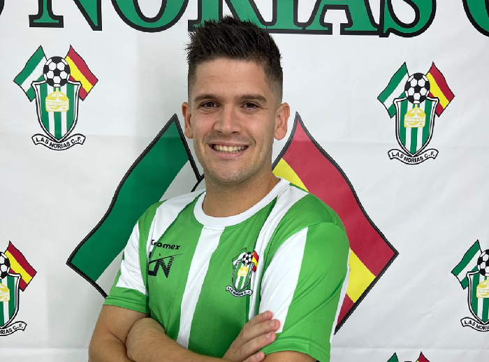 Nano, gigante del gol en Las Norias CF y pichichi de la Primera División Andaluza