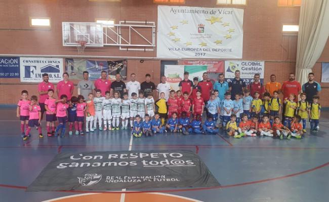 Sexta concentración de la Liga Bebé de Fútbol Sala de la Real Federación Andaluza de Fútbol en Almería