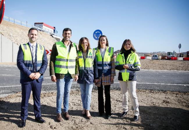 El nuevo enlace reducirá la accidentalidad en la A-370 en Mojácar