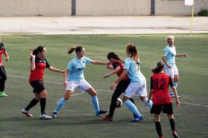 El femenino de fútbol se impone al Atlético Estudiantes B