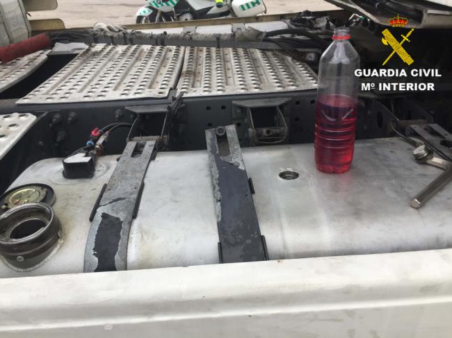 La Guardia Civil detecta en Almería 45 infracciones con gasoil bonificado