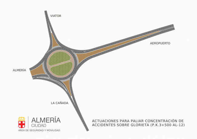 El Ayuntamiento mejorará la seguridad vial sobre la rotonda de CASI