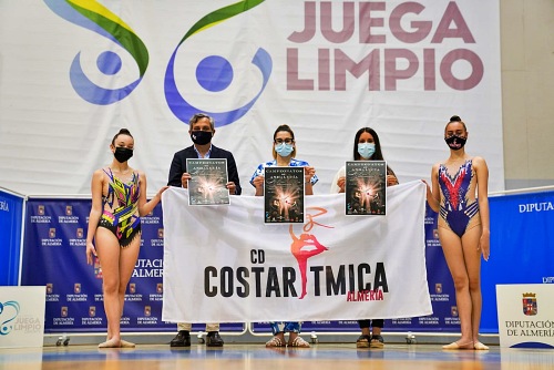 El Pabellón Moisés Ruiz alberga los Campeonatos de Andalucía de Gimnasia Rítmica