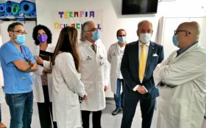 El director general de Asistencia Sanitaria inaugura las nuevas dependencias de Salud Mental de Torrecárdenas