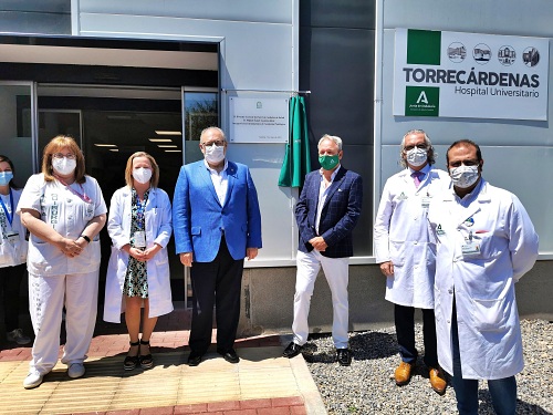 El gerente del SAS inaugura las instalaciones de Anatomía Patológica de Torrecárdenas