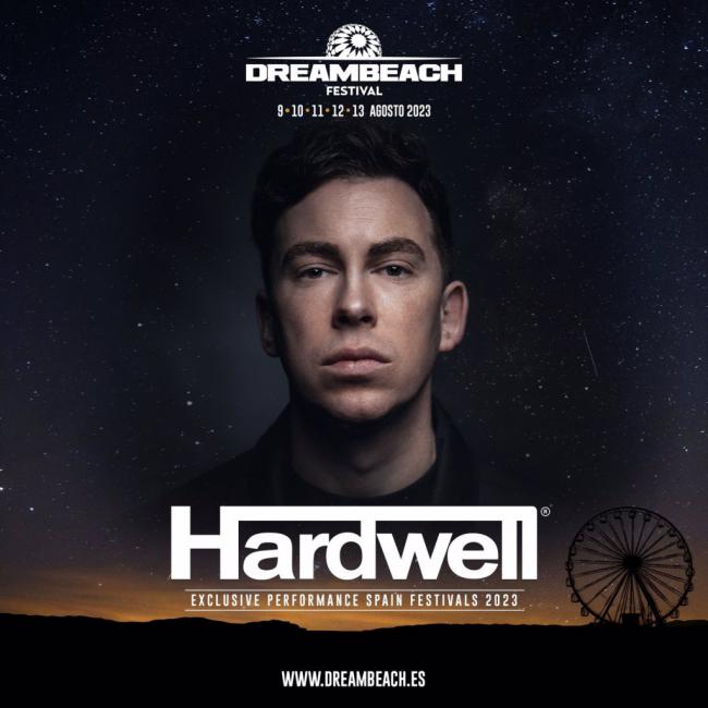 Hardwell pasará en exclusiva en España por Dreambeach 2023